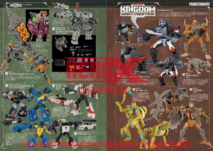 Hero X Transformers Generation 2021 Mook Preview Pages  (3 of 3)